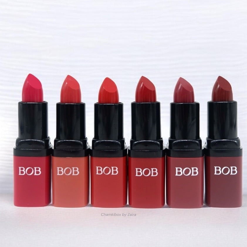 Bob Matte Lipstick 6 colours
