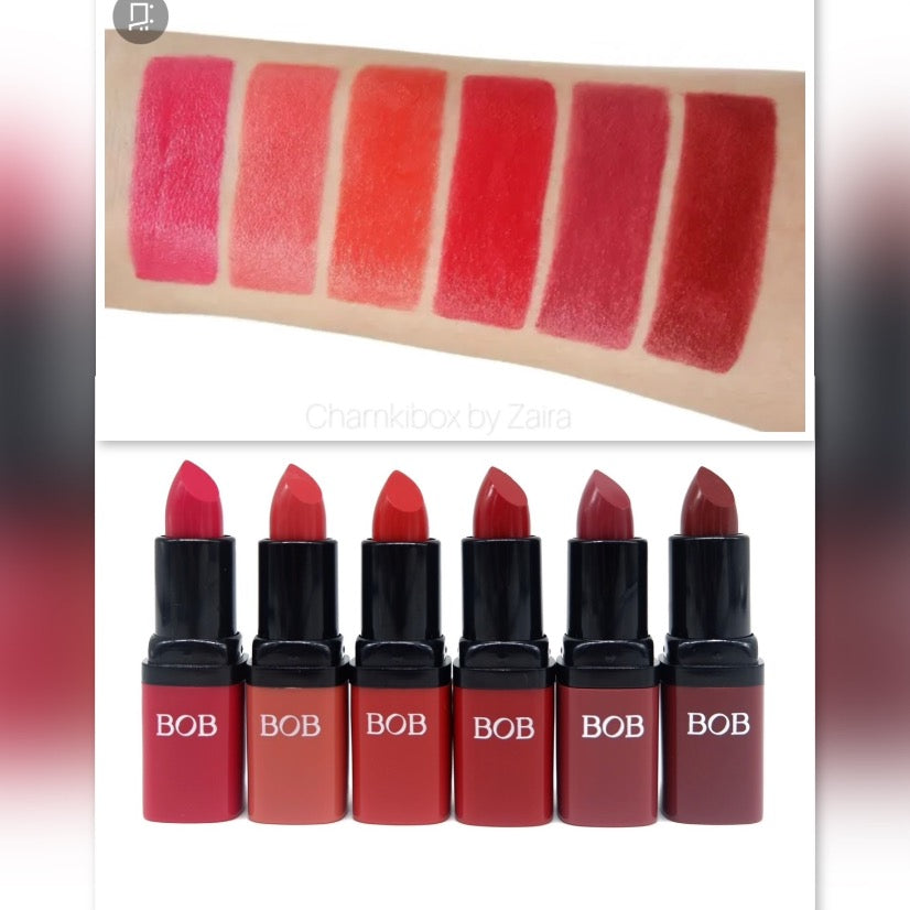 Bob Matte Lipstick 6 colours